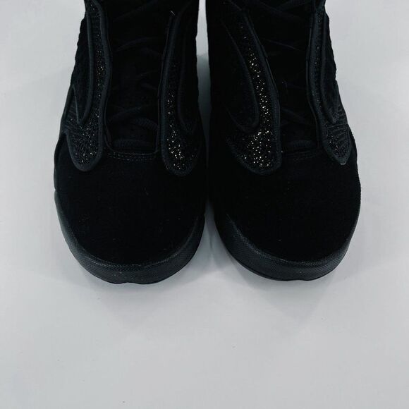 Air Jordan OG Metallic Gold Glitter Black Glistens Sneakers Womens 10 DO1850 007 - Picture 6 of 8